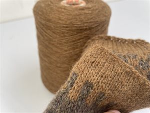 Aria shetlandsuld 2 trådet - cinnamon, ca 450-500 gram